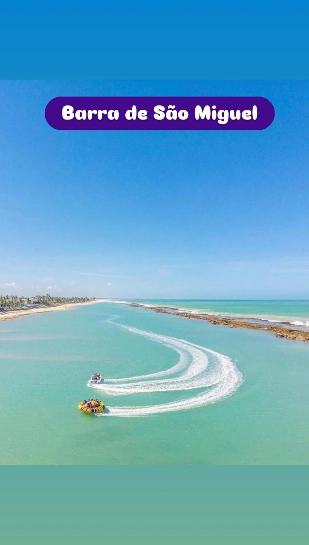 Chale Aconchegante Na Barra De Sao Miguel Villa Екстериор снимка